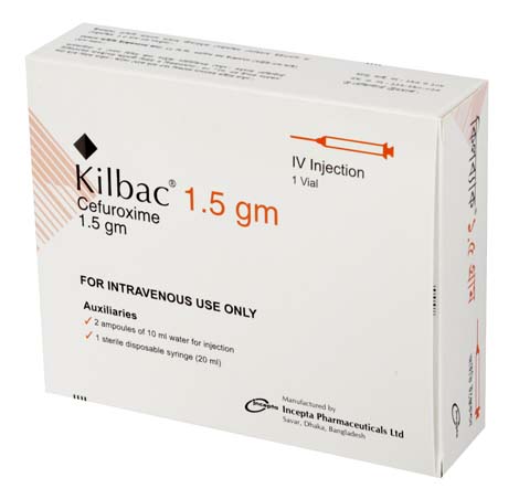 Picture of Kilbac 1.5 gm/vial  Injection